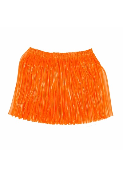 Lunaev Neon Turuncu Hawaii Parti Eteği 40 Cm