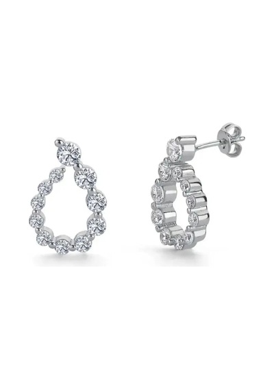 Vog Zirconia Shine İkili 925 Ayar Gümüş Set