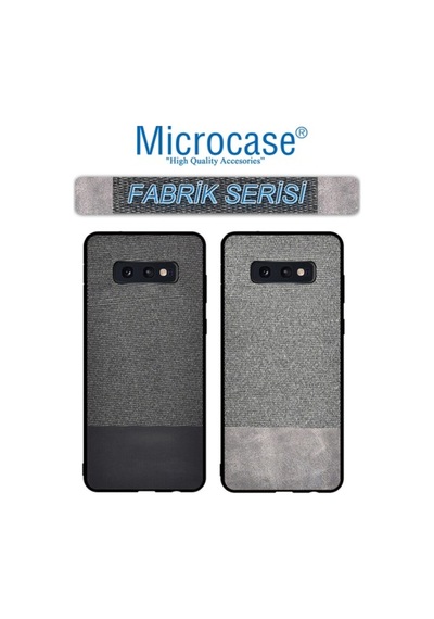 Samsung Uyumlu Galaxy S10E Fabrik Serisi Kumas & Deri Desen Kilif 396544875