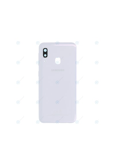 Samsung Galaxy Uyumlu A20e Kasa Kapak Yan Tuşlar, Lens Hariç Beyaz