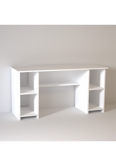 Kalenderdekor1 Kalender Dekor Avel-Twins 145 Cm Çalışma Masası Avt01 Beyaz