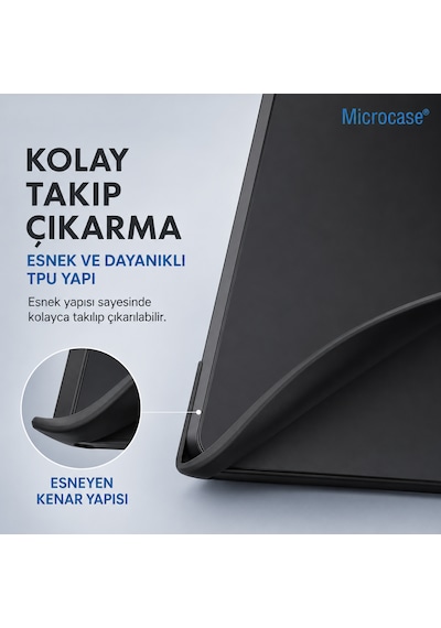 Microcase Oneplus Pad 4 13.2 İnch / Oppo Pad 5 Pro İle Uyumlu Tablet Tpu Silikon Kılıf - Al8103