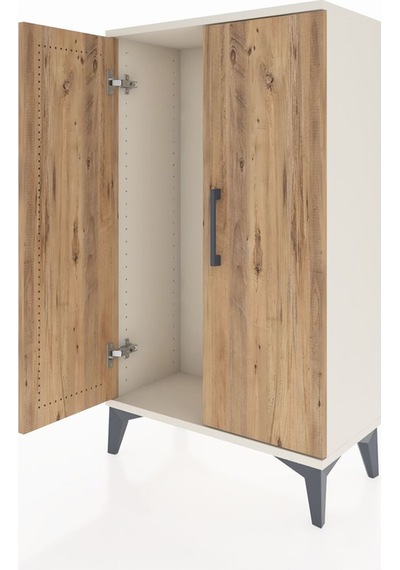 Arges Komodin 2 Kapaklı 60x30x106 Aytaşı-çam Aytaşı