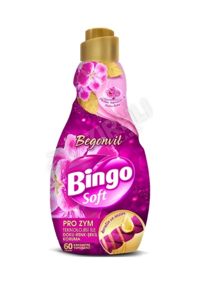 Bingo Soft Konsantre Yumuşatıcı Begonvil 1.440 Ml Tekli