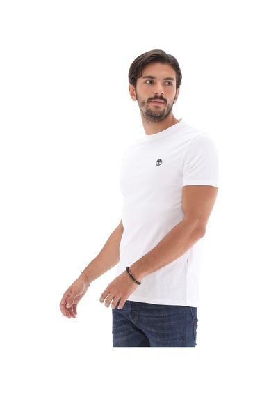 Timberland Ss Dunstan Rıver Jersey C Beyaz Erkek Kısa Kol T-Shirt