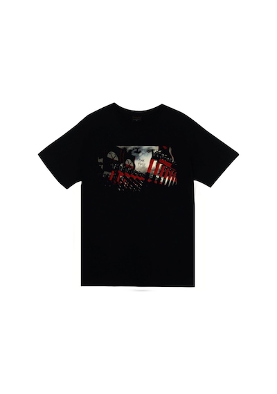 Stoned&Fame Unisex Siyah Pink Floyd Baskılı T-shirt SIYAH Siyah