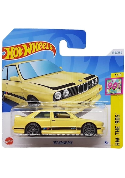 Hot Wheels 2024 '92 Bmw M3 Sarı