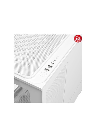 Asus Prıme Ap202 Tg Argb Whıte Kasa - Beyaz