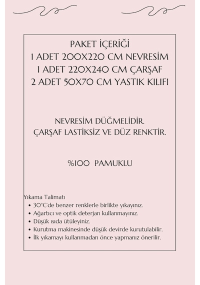 Çift Kişilik Ranforce Nevresim Takımı %100 Pamuklu Butterfly