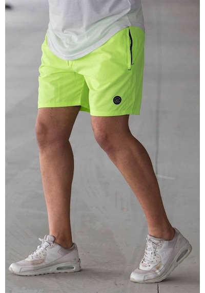 Madmext Neon Yeşil Basic Deniz Şortu 4262