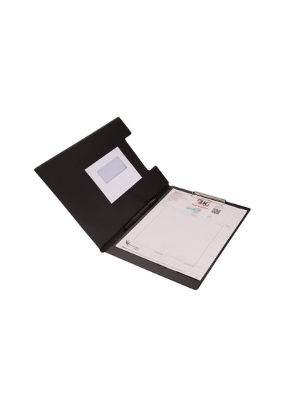 2K Kapaklı Sekreterlik A4 Biala 100 Yaprak Kapasiteli Clip Board 24 x 32 CM 191L