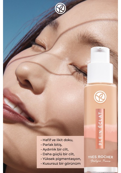 Yves Rocher Etkili Işıltı Veren Fondöten- Pembe 200-30 Ml-62060