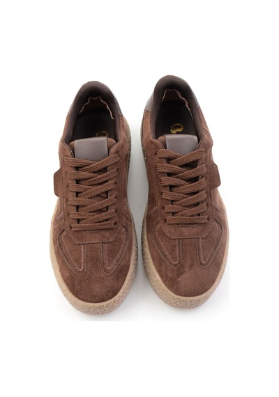 Bambi Kahve Süet Kadın Sneaker K01791074372