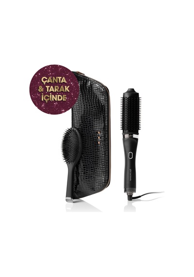 Duet Blowdry 2’Si 1 Arada Saç Şekillendirme Hediye Seti (Tarak + Isıya Dayanıklı Kılıf)