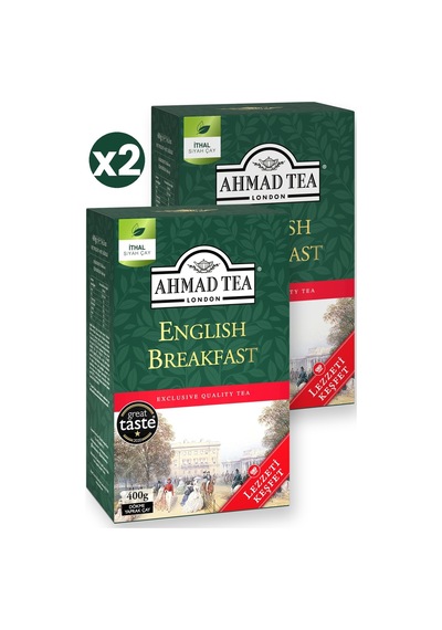 Ahmad Tea English Breakfast 400 G Dökme Çay 2'li Ekonomik Paket Toplam 800 Gram Dökme Çay