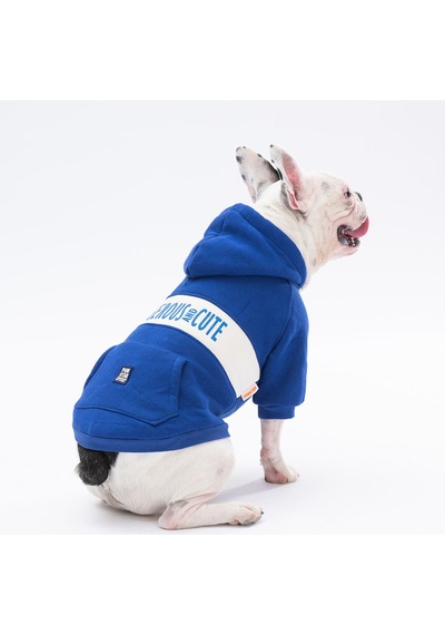 Pawstar Mavi Cute Köpek Hoodie Köpek Sweat Köpek Kedi Kıyafeti