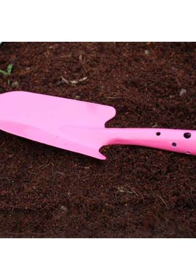 Metal Bahçe Küreği Pembe Renk 27 M