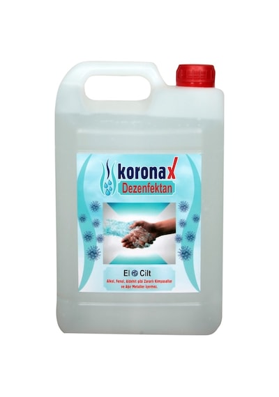Koronax El ve Cilt Dezenfektanı 5 L