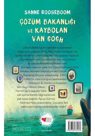 Çözüm Bakanlığı ve Kaybolan Van Gogh – Sanne Rooseboom – Can Çocuk Yayınları