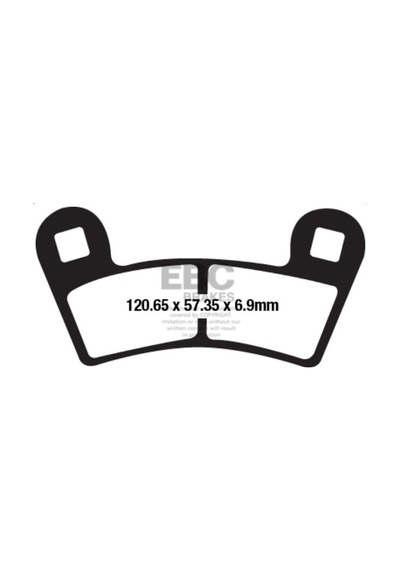 Ebc Fa657tt Polarıs Rzr900/rzr1000 15-19 Offroad Ön Fren Balatası