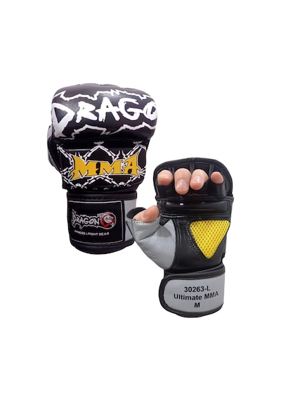 Dragondo 30263-l Ultimate Mma Eldiveni Hakiki Deri Serbest Dövüş Eldiveni 001