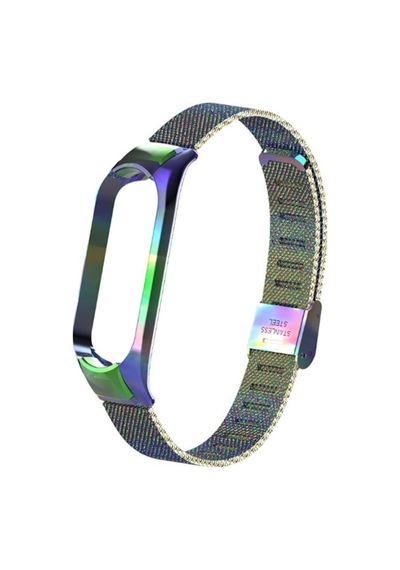 Xiaomi Mi Band 5 Metal Kayış Kordon Kopçalı Milano Loop (313631229)