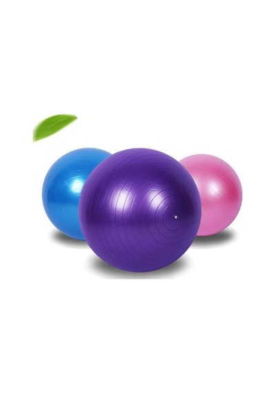 Yoga Pilates Aeorobik Jimnastik Topu 65 CM Mavi