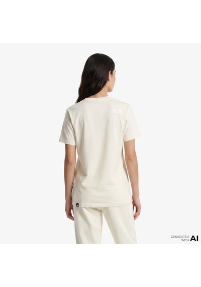 The North Face Blanca Regular Short Sleeve Kadın Beyaz T-shirt Nf0a8fwnqlı1