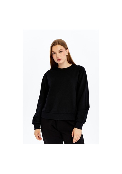 Defys Kadın Basic Sweat Siyah
