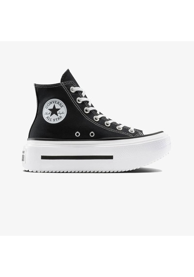 Converse Chuck Taylor All Star Lift Double Stack Kadın Günlük Spor Ayakkabı C-cona12975b10001 Siyah