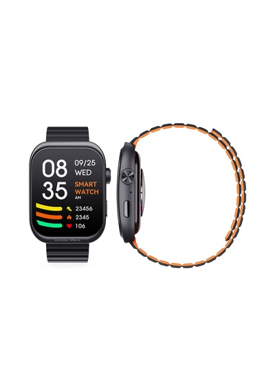 Aukey SW-1U-GY Smart Watch 1 Ultra 2" Amoled Ekran Ip67 Akıllı Saat (Distribütör Garantili)