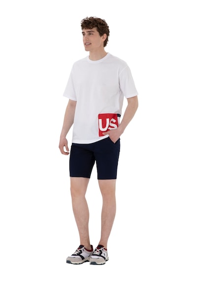 U.S. Polo Assn. Erkek Comfort Fit Bisiklet Yaka Tişört Beyaz U.S. Polo Assn. Erkek Comfort Fit Bisiklet Yaka Tişört Beyaz