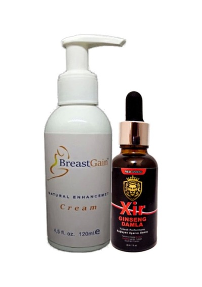 Breastgain Krem 120 Ml + Mucizevi Sertleştiricili Bay Özel Karışım İçecek 30 Ml