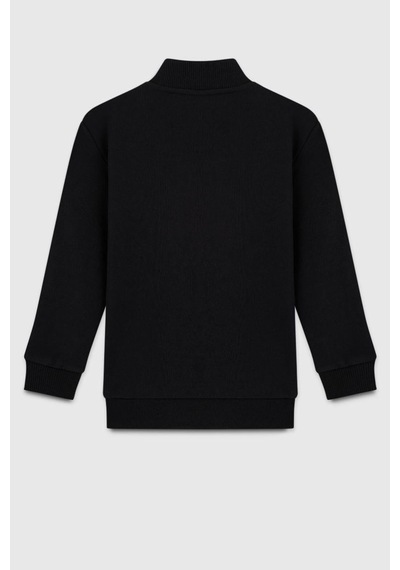United Colors Of Benetton Erkek Çocuk Bnt-b23351 Sweatshirt Siyah-1900 SIYAH
