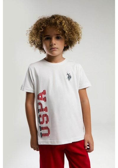 U.s. Polo Assn. Erkek Çocuk Beyaz Bermuda Takım Us2019 Beyaz U.s. Polo Assn. Erkek Çocuk Beyaz Bermuda Takım Us2019 Beyaz