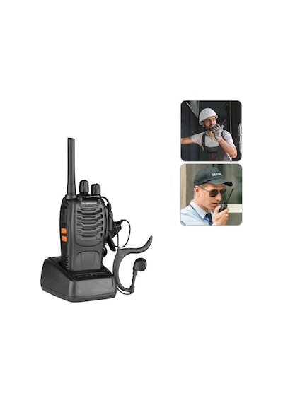10lu Baofeng Bf-88e Lisanssız Pmr 446 El Telsizi Kulaklık Dahil Set