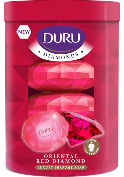 3 Adet Duru Diamond Series 4x90gr Red Diğer