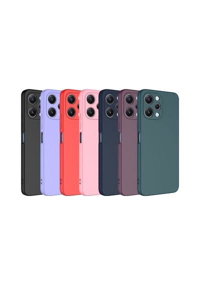 Case 4u Xiaomi Redmi 12 Kılıf Ultra Esnek Ve Yumuşak Mara Lansman Kapak Renkli