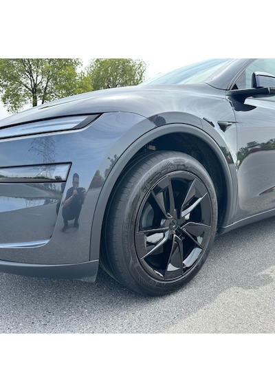 Tesla Juniper Celest Jant Kapağı Seti 19 İnç Parlak Siyah