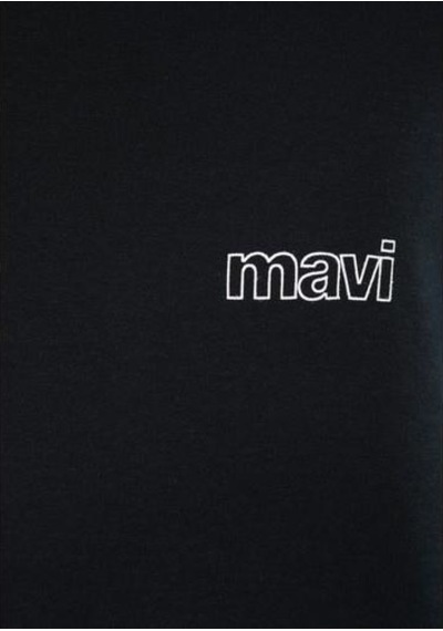 Mavi Erkek Mavi Logo Baskılı Siyah Basic Tişört 0610360-900 001