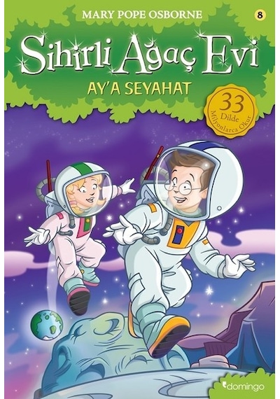 Sihirli Ağaç Evi 8-Ay'a Seyahat - Mary Pope Osborne - Domingo Yayınevi
