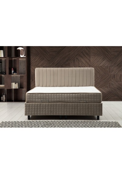 Safir Baza Başlık Pedsiz Yatak Seti 150x200