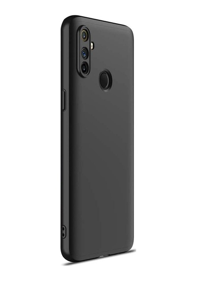 Microsonic Realme C3 Kılıf Double Dip 360 Protective
