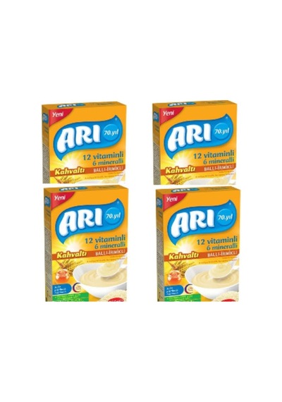 Arı Mama Ballı Irmikli 200 Gr 4 Adet