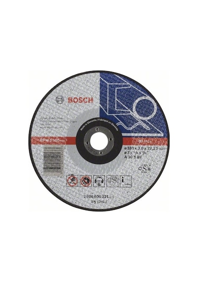 Bosch 180x3.0 mm Expert For Metal Düz Aşındırıcı Disk - 2608600321