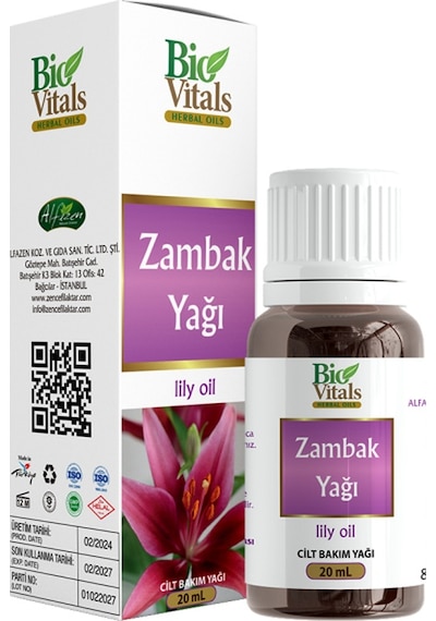 Bio Vitals Zambak Yağı 20 Ml