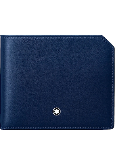Mont Blanc Montblanc Meisterstück Selection Soft Cüzdan 6 Cc 130059 Mavi