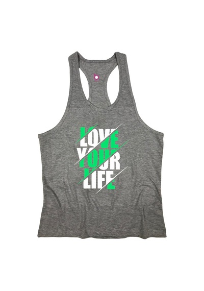 Bluu Yourlife Fitness Gym Tank Top Sporcu Atleti (528806437) Çok Renkli