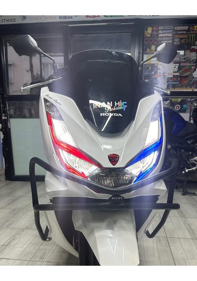 Honda Pcx Far Filmi Çift Renk