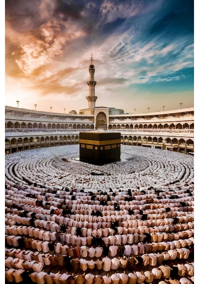 Aden Dijital Dekoratif Kabe Manzara Ve Huzur Dekor Kanvas Tablo Çok Renkli
